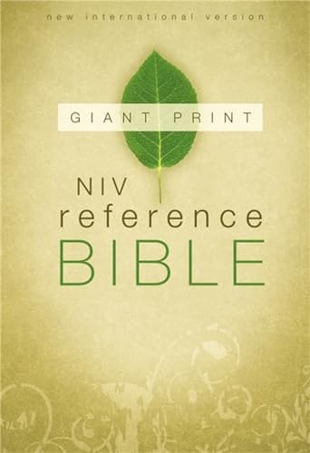 NIV Reference Bible Giant Print Hardcover