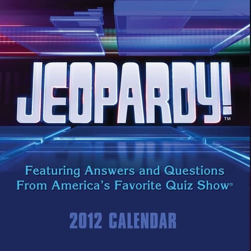 Jeopardy! 2012 Calendar