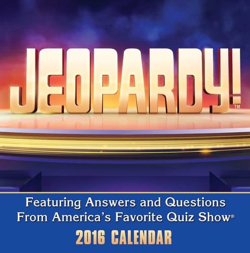 Jeopardy! 2016 Calendar