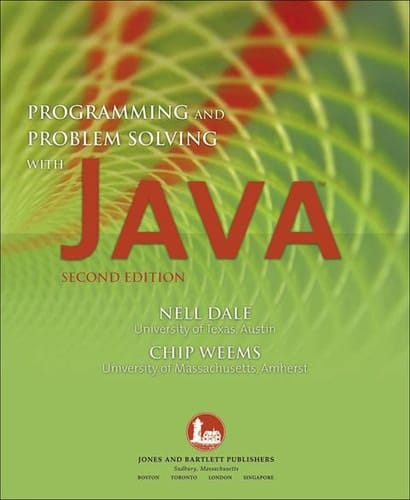 Programming and Problem Solving with Java