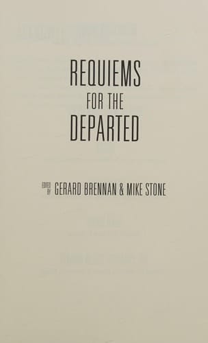 Requiems for the Departed