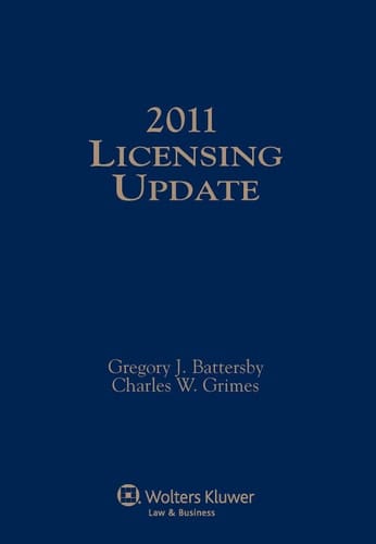 Licensing Update 2011