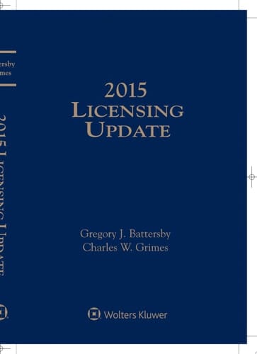 Licensing Update 2015