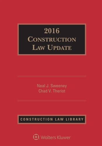 Construction Law Update 2016