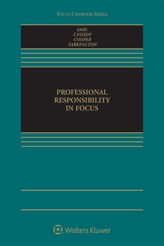 Professional Responsibility in Focus (Focus Casebook Series)