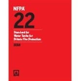 NFPA 22, Standard for Water Tanks for Private Fire Protection 2018 Edition
