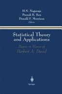 Statistical Theory and Applications Papers in Honor of Herbert A. David