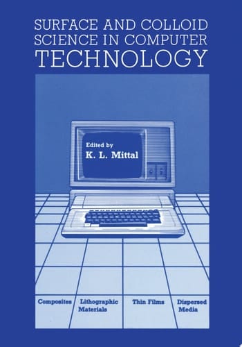 Surface and Colloid Science in Computer Technology