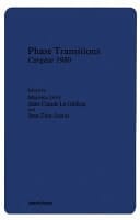 Phase Transitions Cargese 1980