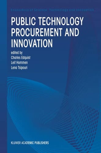 Public Technology Procurement and Innovation