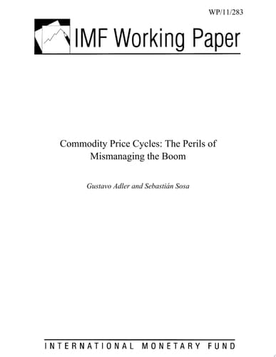 Commodity Price Cycles The Perils of Mismanaging the Boom