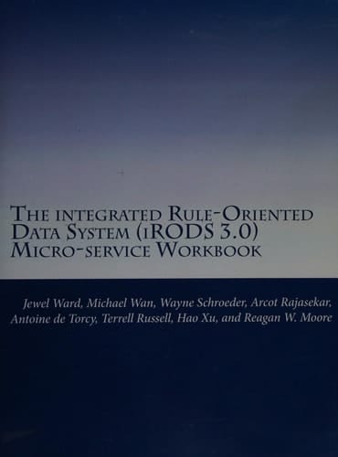 The Integrated Rule-Oriented Data System (iRODS 3.0) Micro-service Workbook