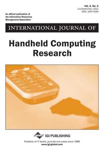 International Journal of Handheld Computing Research, Vol 3 Iss 3