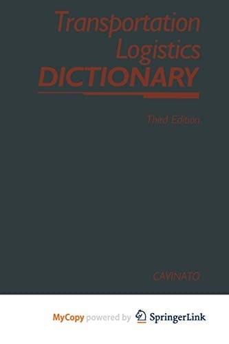 Transportation-Logistics Dictionary