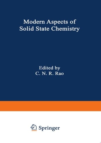 Modern Aspects of Solid State Chemistry