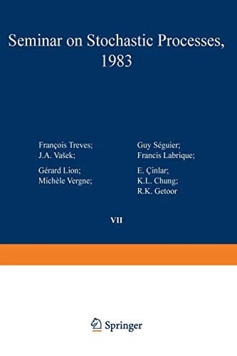 Seminar on Stochastic Processes, 1983