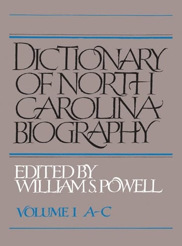 Dictionary of North Carolina Biography: H-K