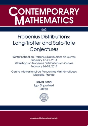 Frobenius Distributions: Lang-Trotter and Sato-Tate Conjectures