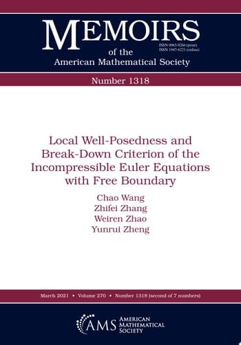 Local Well-Posedness and Break-Down Criterion of the Incompressible Euler Equations with Free Boundary