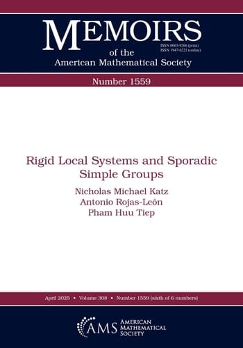 Rigid Local Systems and Sporadic Simple Groups