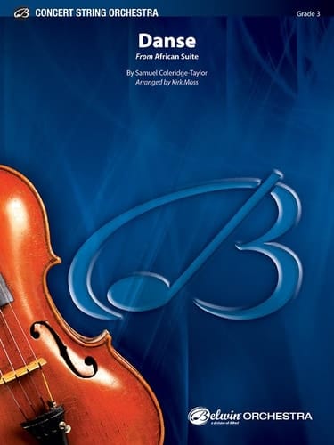 Danse From African Suite, Conductor Score & Parts