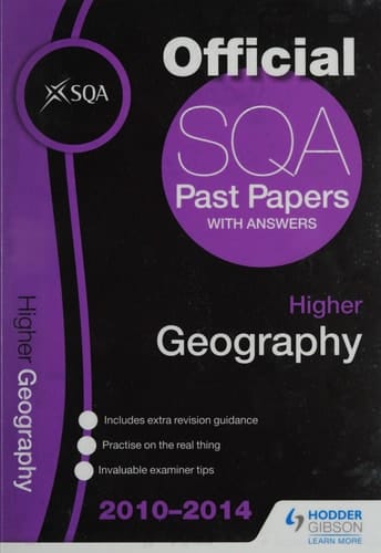 Higher Geography 2010-2014