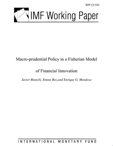 Macro-prudential Policy in a Fisherian Model of Financial Innovation