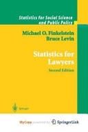 Statistics for Lawyers