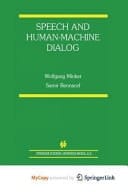 Speech and Human-Machine Dialog