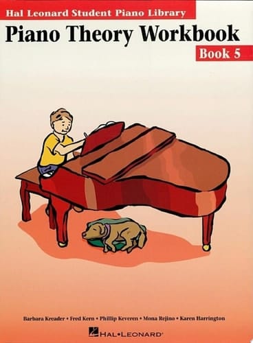 Piano Theory Workbook - Book 5 Hal Leonard Student Piano Library