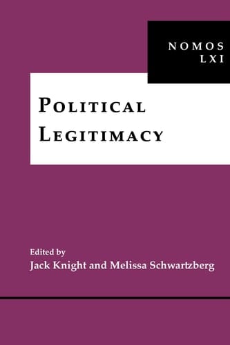 Political Legitimacy NOMOS LXI