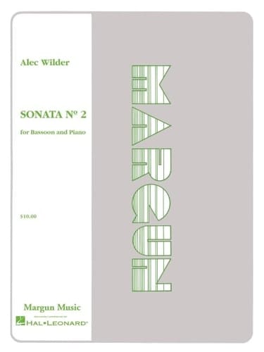 Sonata No 2 for Bassoon and Piano Set Bassoon, Piano