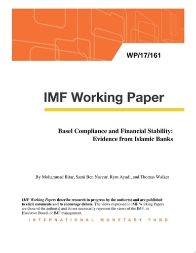 Basel Compliance and Financial Stability Evidence from Islamic Banks