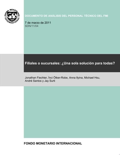 Filiales o sucursales ¿un modelo de talla único?