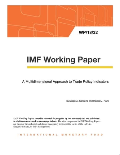 A Multidimensional Approach to Trade Policy Indicators