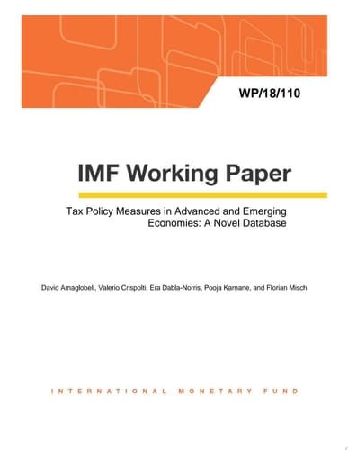 Tax Policy Measures in Advanced and Emerging Economies: A Novel Database