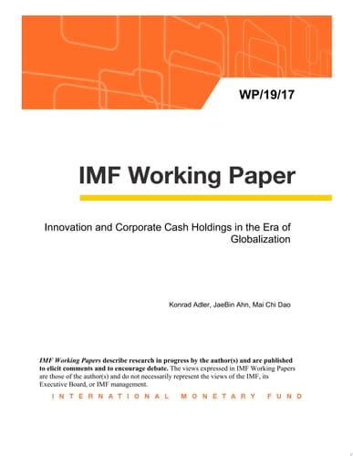 Innovation and Corporate Cash Holdings in the Era of Globalization