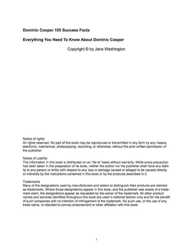 Dominic Cooper 105 Success Facts - Everything you need to know about Dominic Cooper