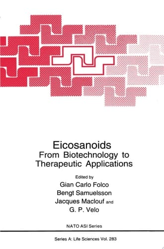 Eicosanoids From Biotechnology to Therapeutic Applications