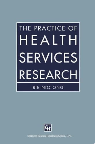 The Practice of Health Services Research