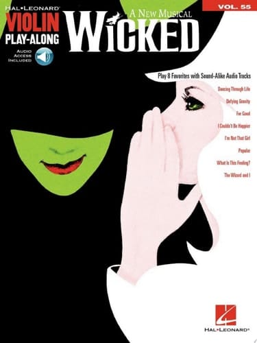 Wicked Violin Play-Along Volume 55