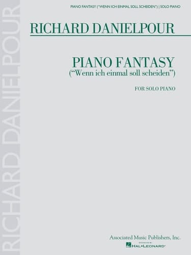Piano fantasy ("Wenn ich einmal soll scheiden") : for solo piano