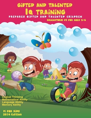 Gifted and Talented IQ Training: Brainstorm: IQ Training Test Workbook for Ages 3-6