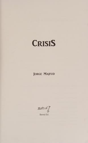 Crisis Novela