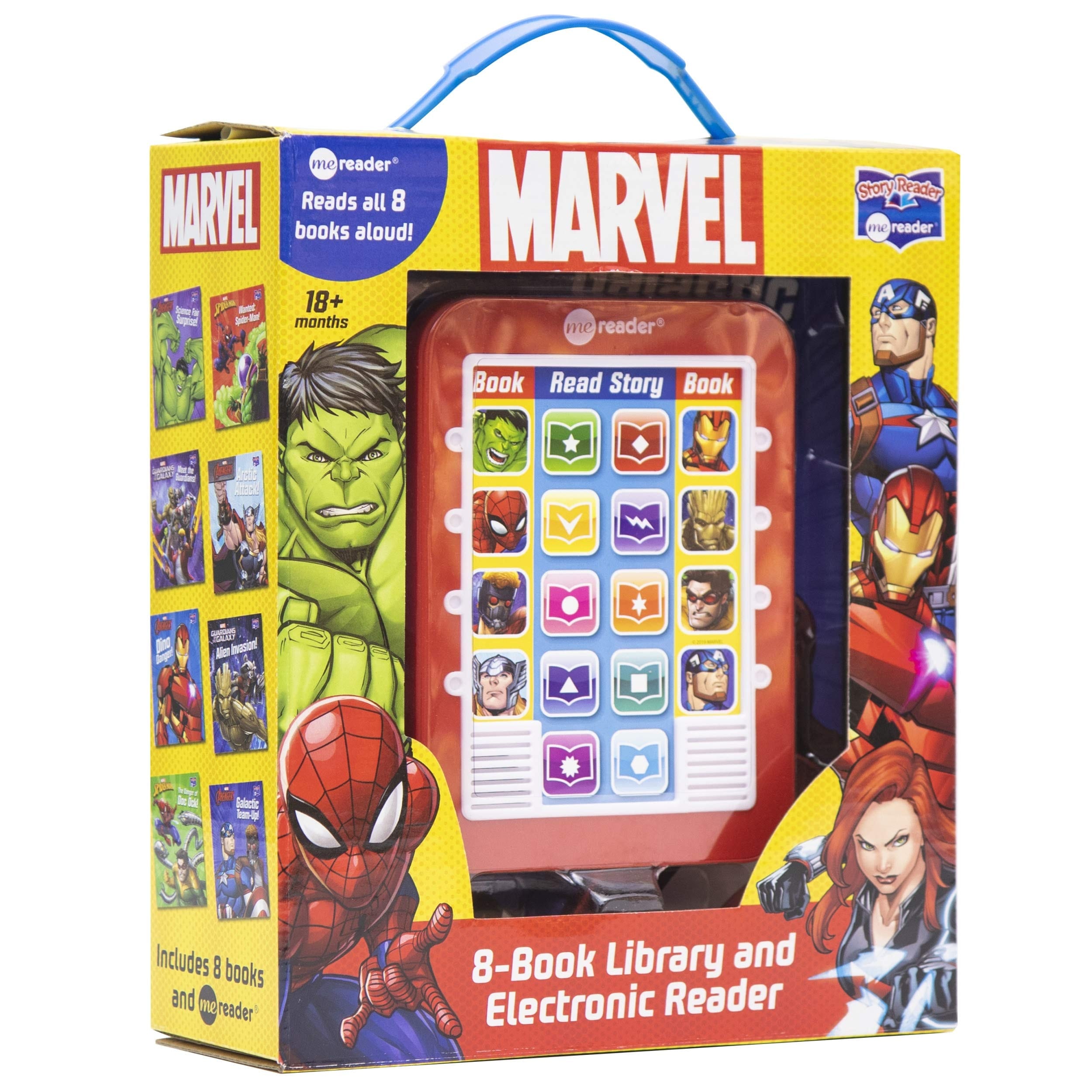 Me Reader 3 Inch 8 Book Marvel Refresh Me Reader: 8-Book Library and Electronic Reader