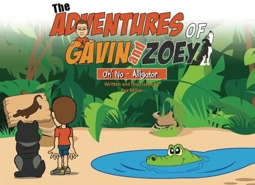 The Adventures of Gavin and Zoey Oh' No - Alligator