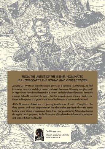 H.P. Lovecraft's At the Mountains of Madness Volume 1 (Manga)
