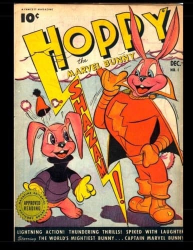 Hoppy the Marvel Bunny #1 Captain Marvel Bunny!
