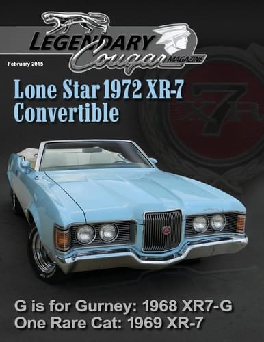 Legendary Cougar Magazine Volume 1 Issue 5