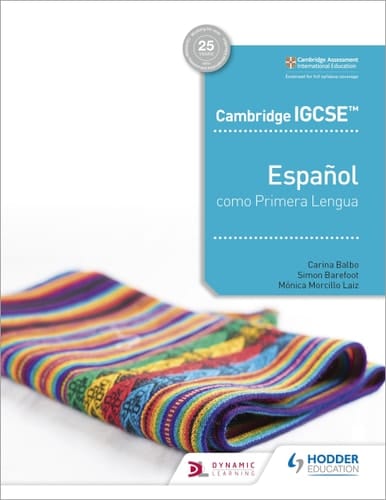 Cambridge IGCSE(tm) Español Como Primera Lengua Libro Del Alumno Hodder Education Group